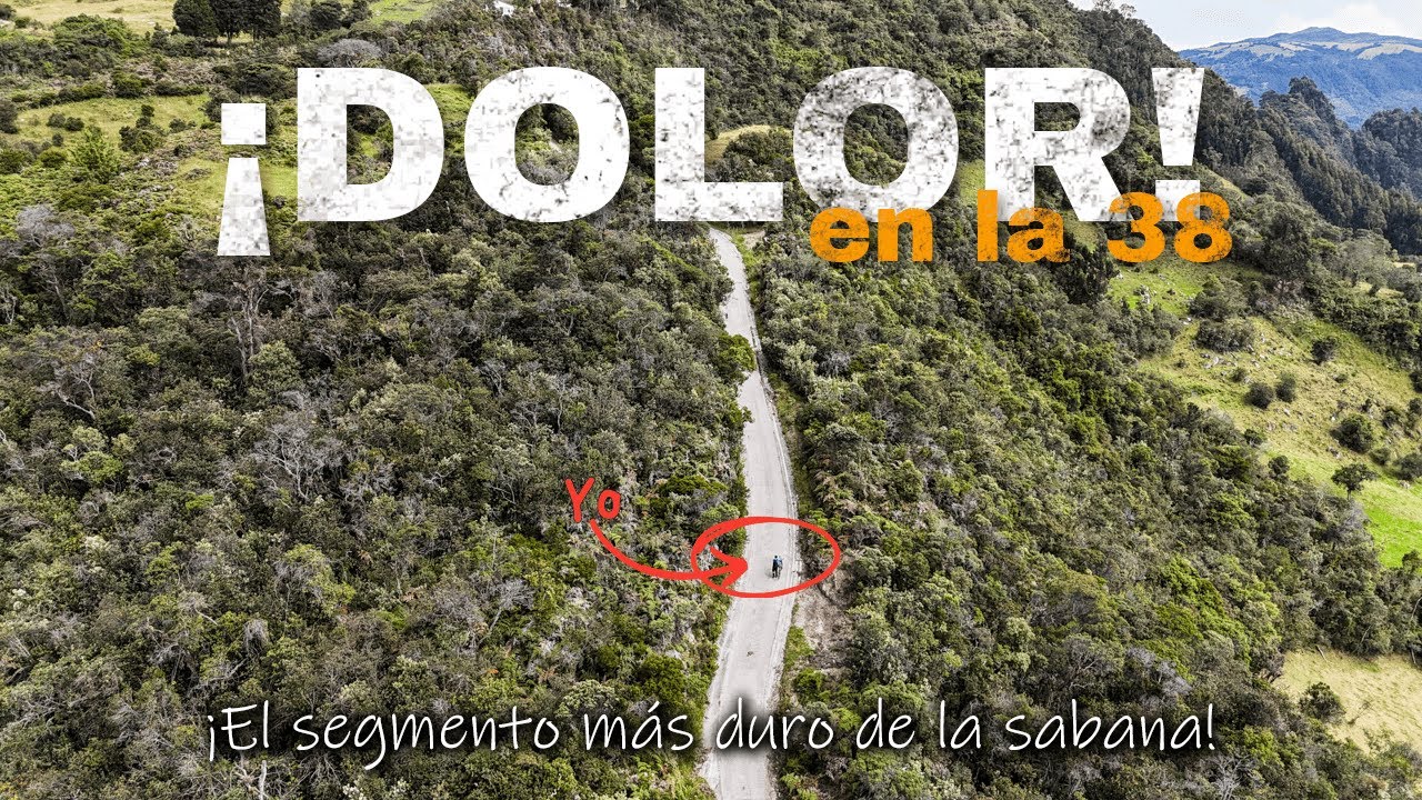 Dolor en la 38: Placa huellas, piedras sueltas y rampas de más del 30% | MTB Colombia