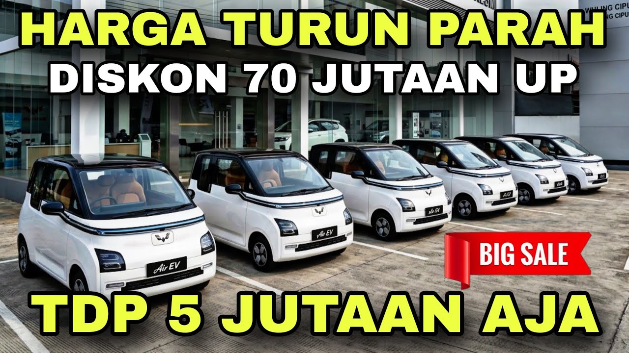 MURAH NGAWUR !! WULING DISKON GEDE BANGET, KREDIT PALING RINGAN