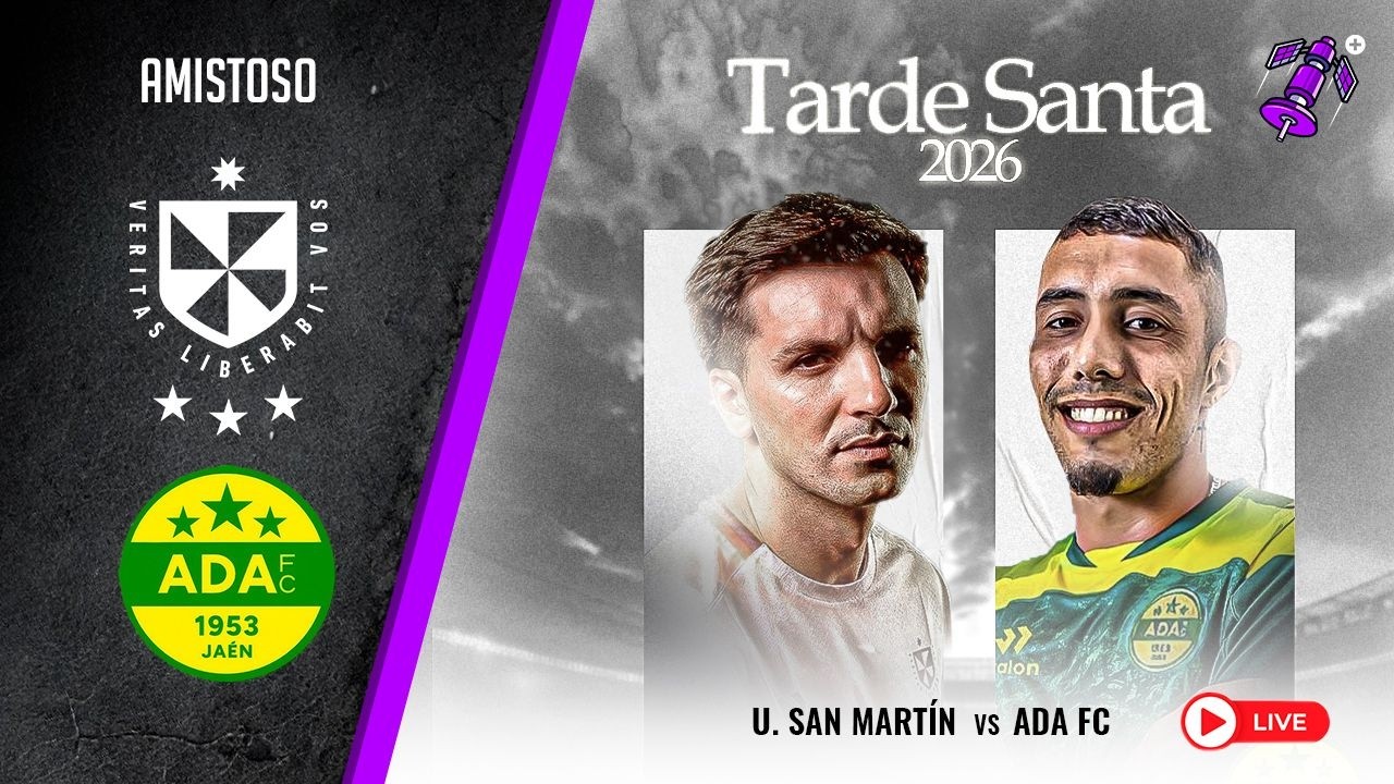 LA TARDE SANTA EN SAT&Eacute;LITE+ | UNIVERSIDAD SAN MART&Iacute;N vs ADA DE JA&Eacute;N |F&Uacute;TBOL EN VIVO DESDE LA GALAXIA