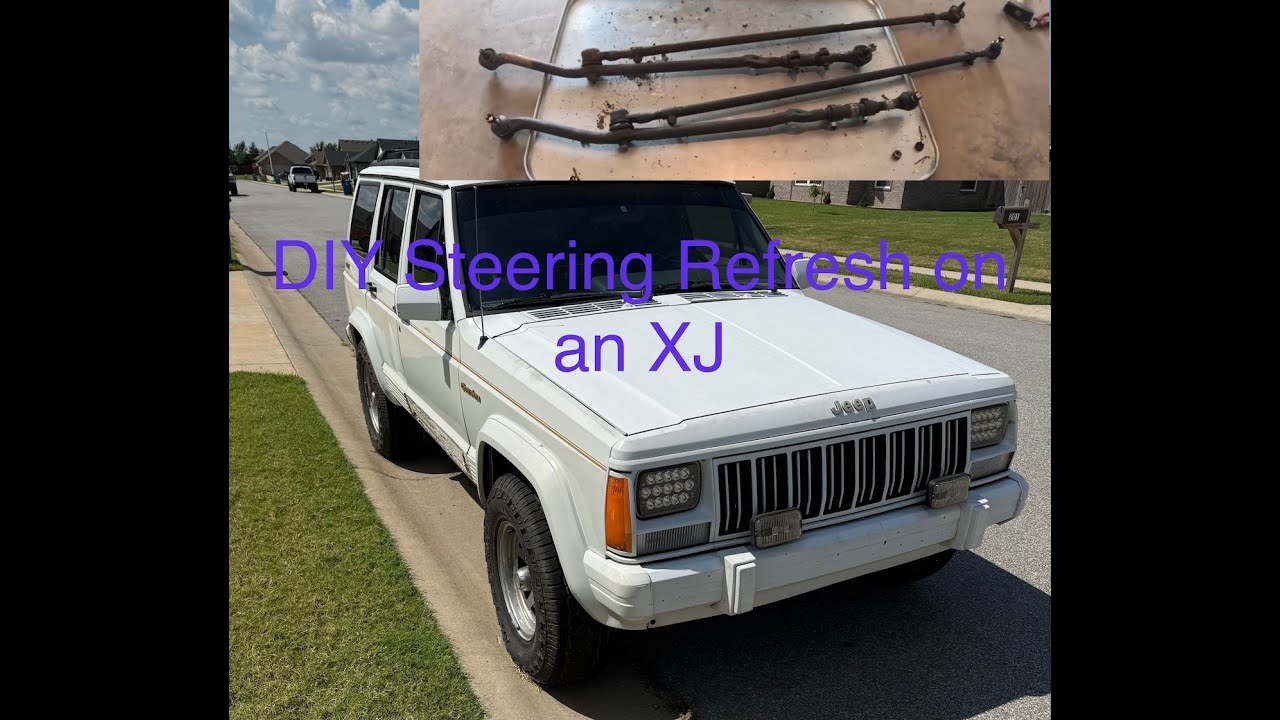 DIY Jeep XJ Steering Refresh