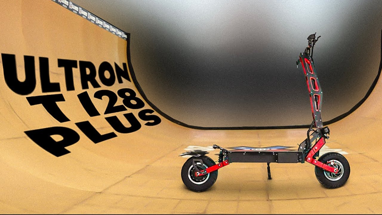 Электросамокат Ultron T128 PLUS на 13 колёсах
