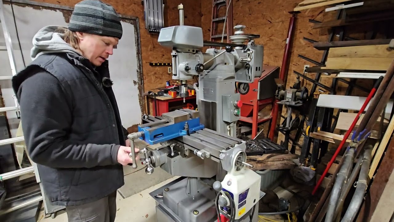 New Machine for the Shop - Clausing 8520 Vertical Mill