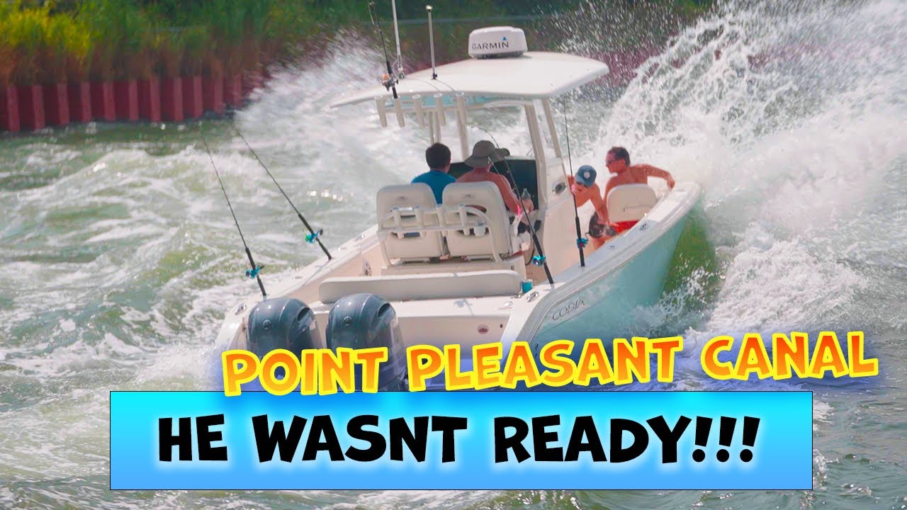 PASSENGER GETS SLAMMED BOATING FAIL | Point Pleasant Canal Fails & Wins!