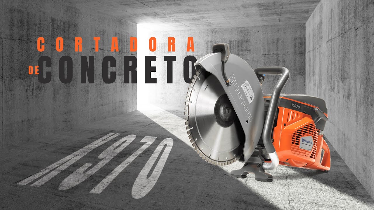 Cortadora de concreto Husqvarna  K970, 16