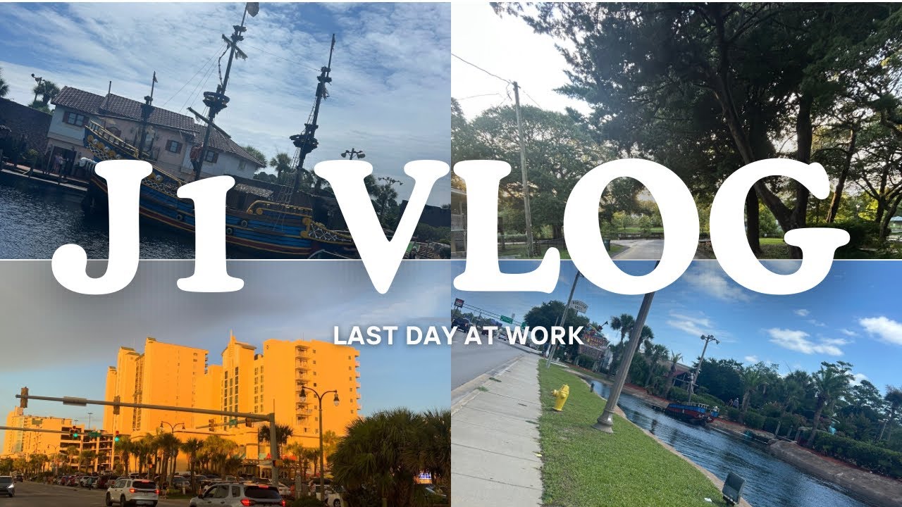 FINAL DAY OF WORK | J1 Work and Travel