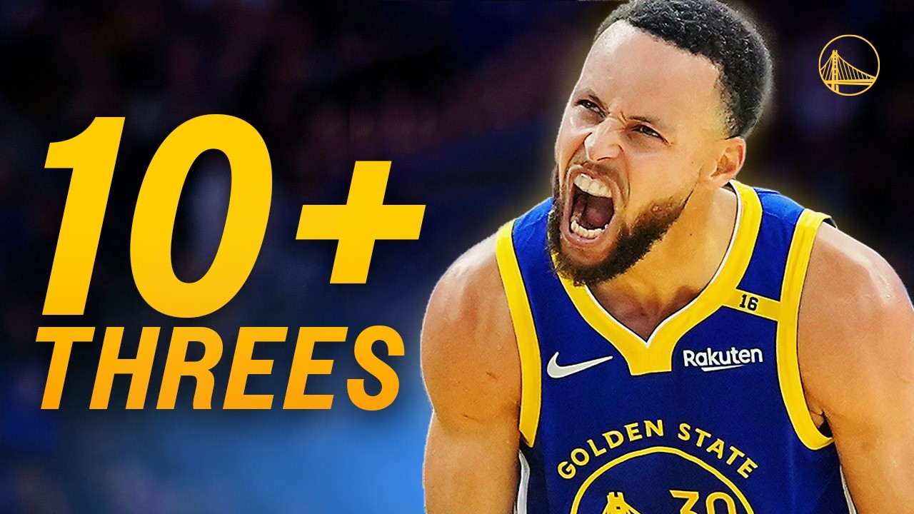 EVERY GAME Stephen Curry Made 10+ Threes ☔️