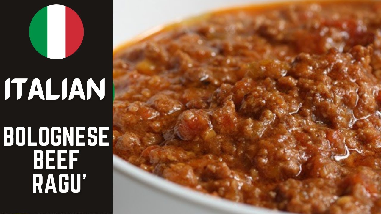 🇮🇹 Italian Bolognese Authentic Beef Ragù Sugo Easy & Best Recipe - @passportcookbook