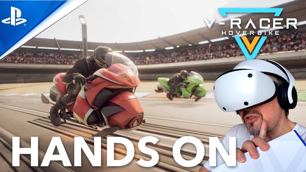 VRacer Hoverbike - PSVR2 ! Ist Wipeout zur&uuml;ck?