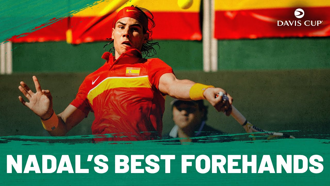 The Most Incredible Rafael Nadal Forehands in Davis Cup 🤯