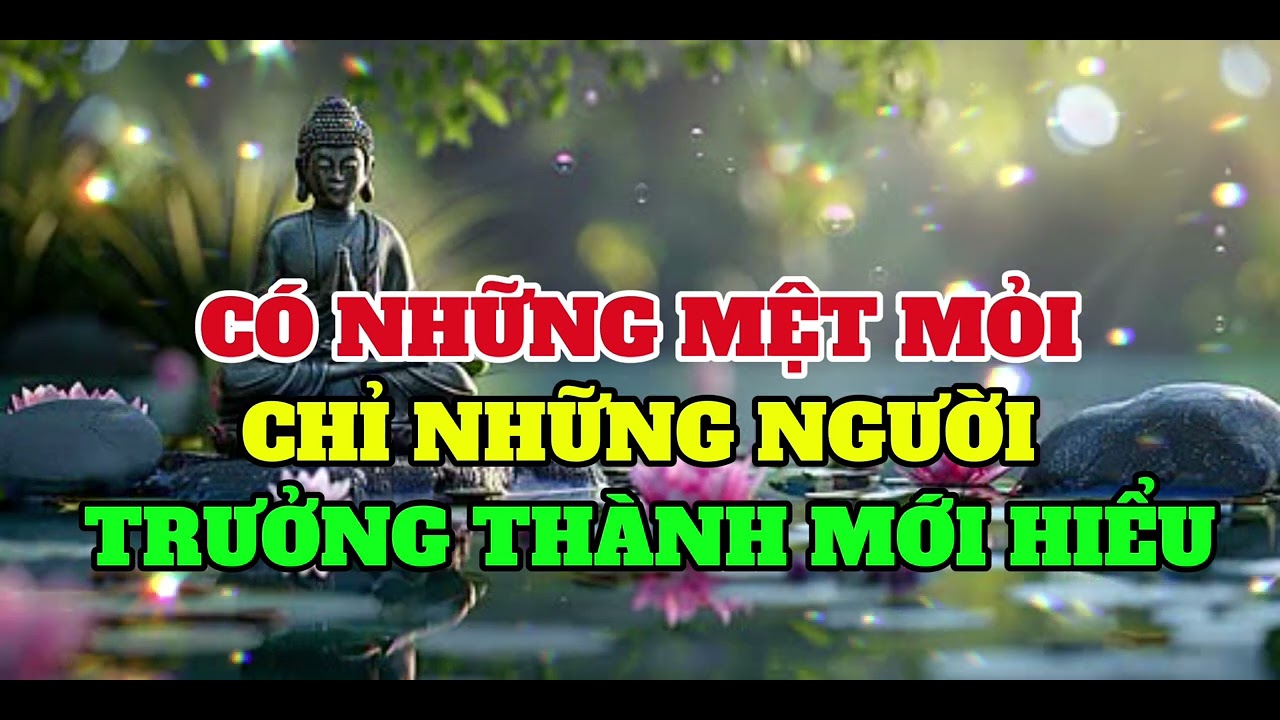 Có Những Mệt Mỏi Chỉ Những Người Trưởng Thành Mới Hiểu