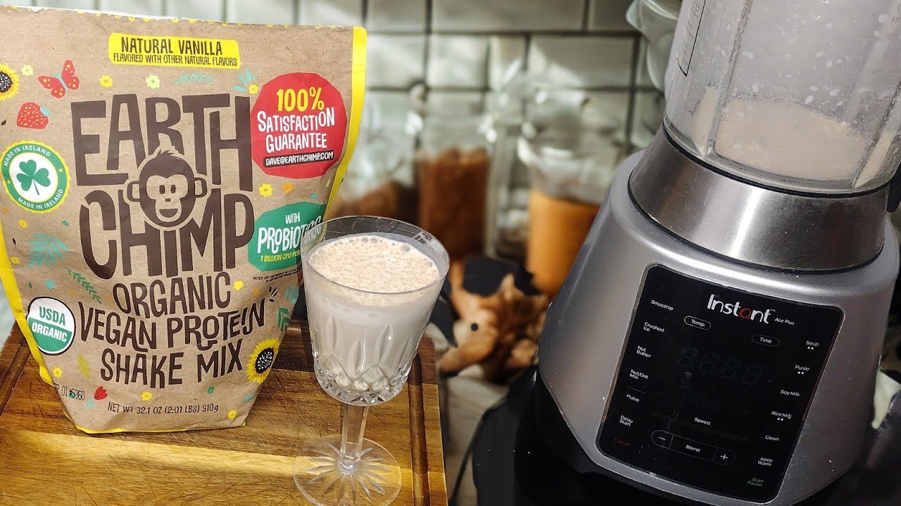 EARTH CHIMP PROTEIN SHAKE!!! 