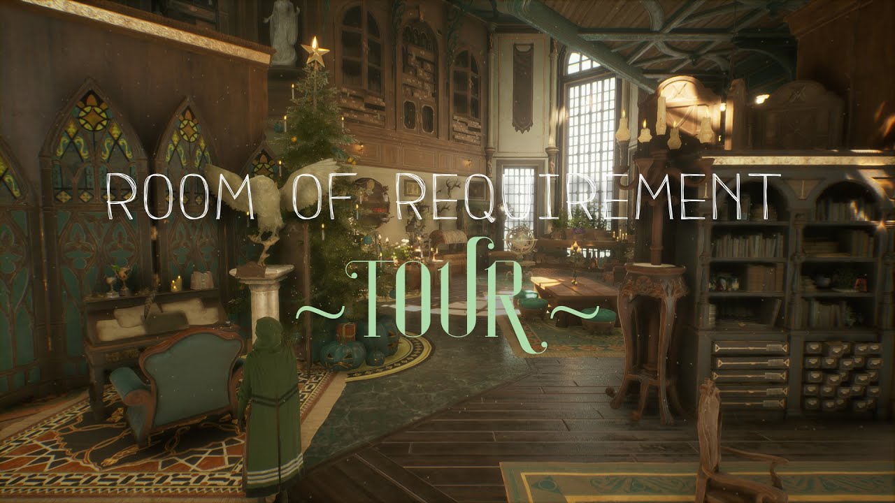 Hogwarts Legacy ~ Room of Requirement Tour