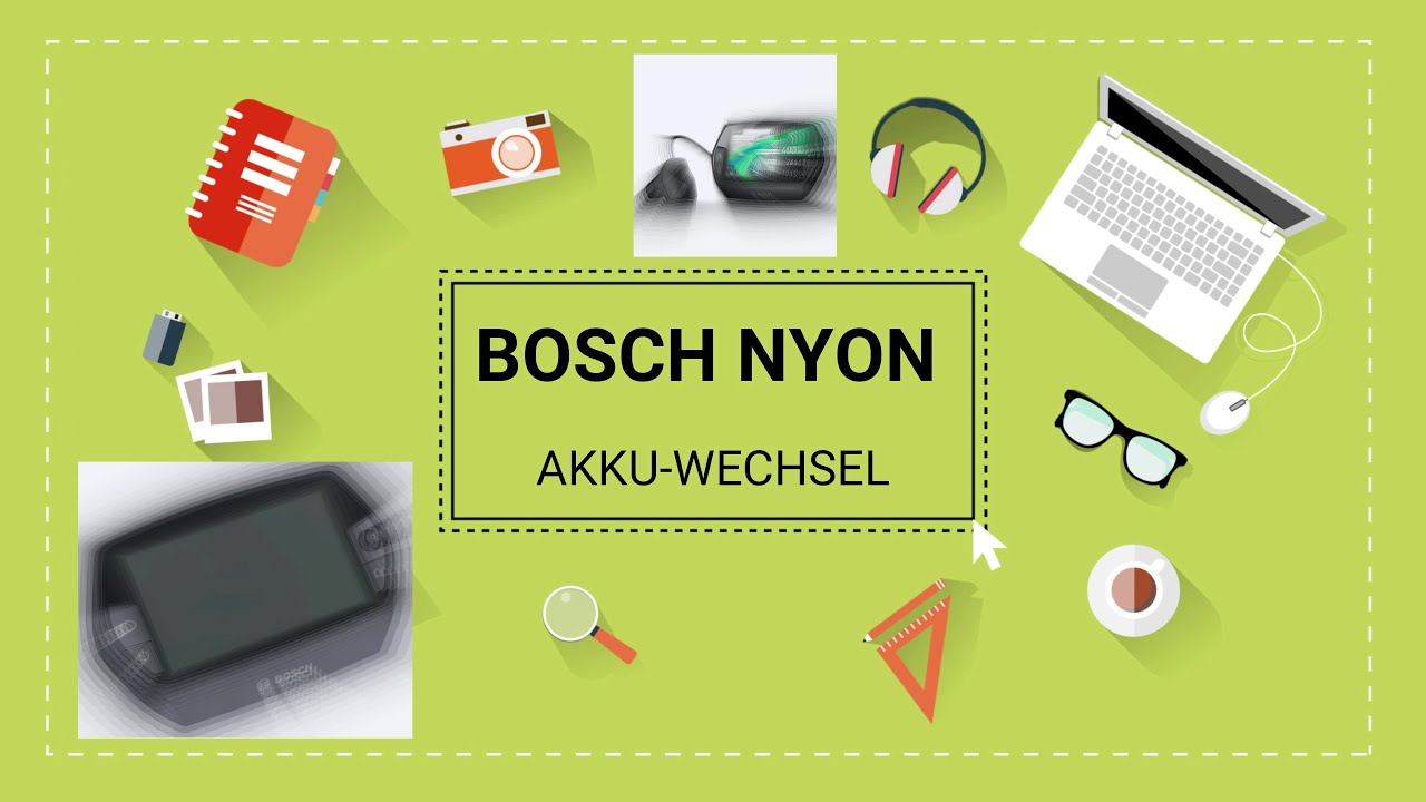 Kurztutorial ... Akkuwechsel beim BOSCH NYON 1