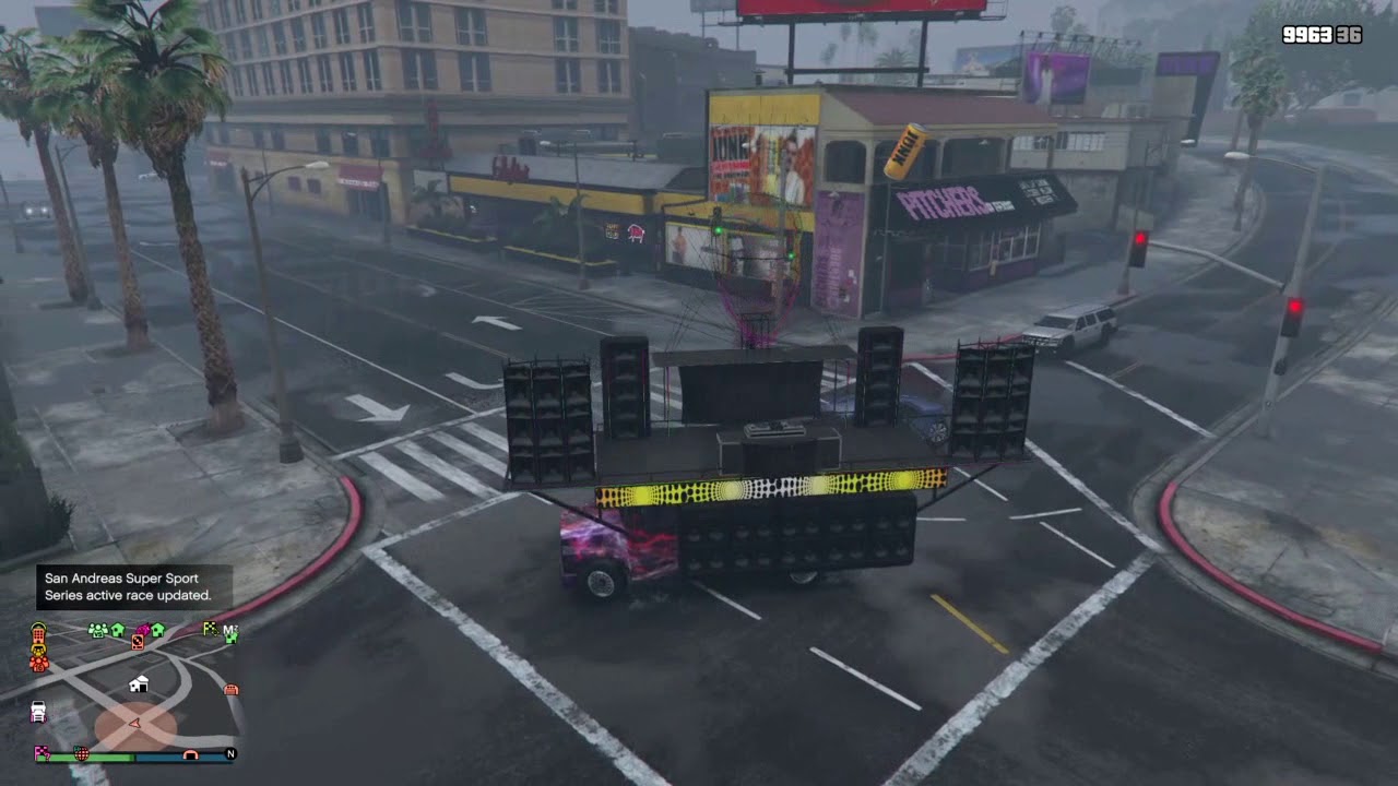 GTA 5 Online Festival Bus 