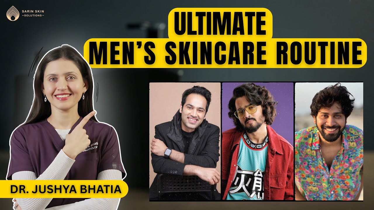 SIMPLE Skincare Routine for Men | Dermatologist Approved |