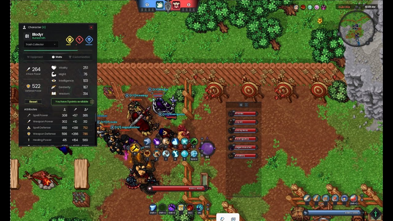 Ravenquest Guild War PvP -14/02/2025