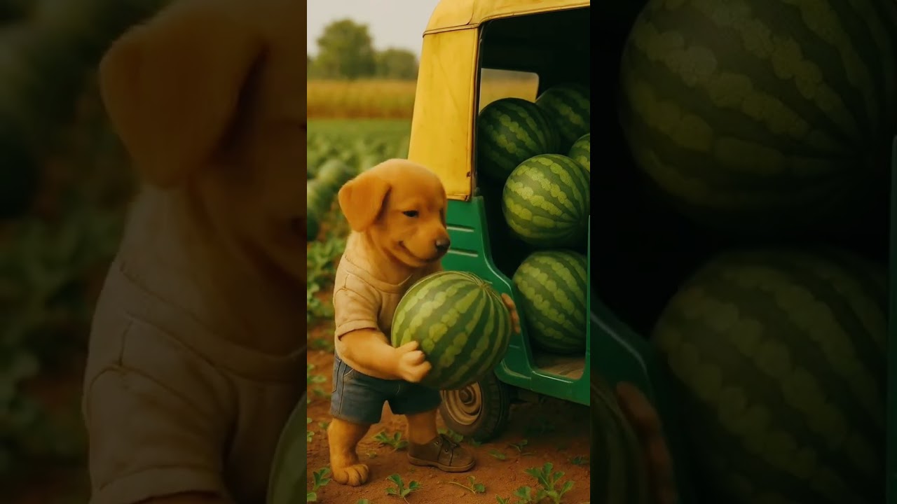 poor puppy hard work 