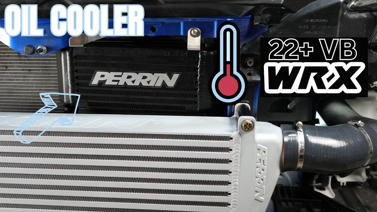 Масляный радиатор VB WRX, полный комплект Perrin с линиями AN, пошаговая инструкция по установке....