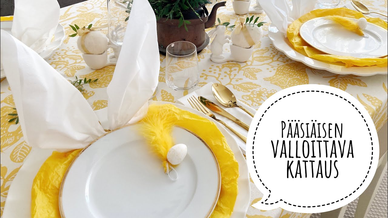 Valloittava pääsiäiskattaus Ideapaja Kupliksen tyyliin 🐣