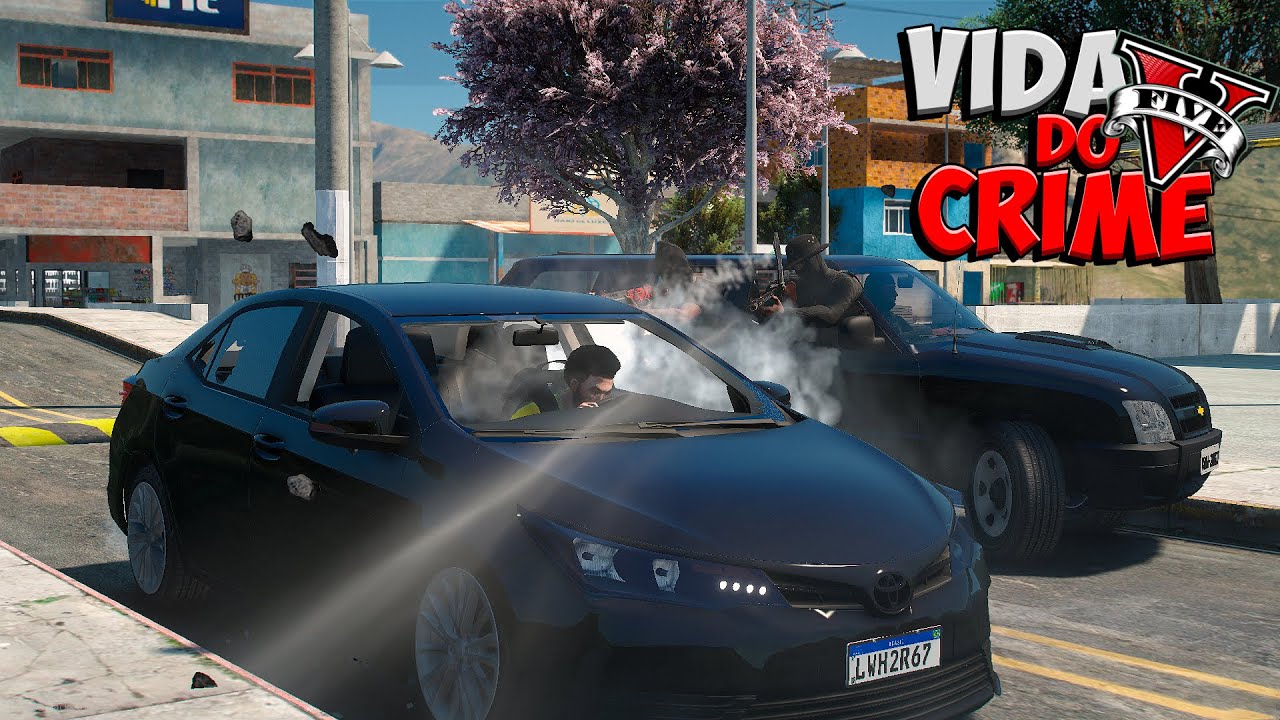 GTA V : VIDA DO CRIME | NESSA VIDA DO CR1ME SÓ TEMOS DOIS CAMINHOS😢M4T4RAM MANO CABELUDO😱😰 - EP#15
