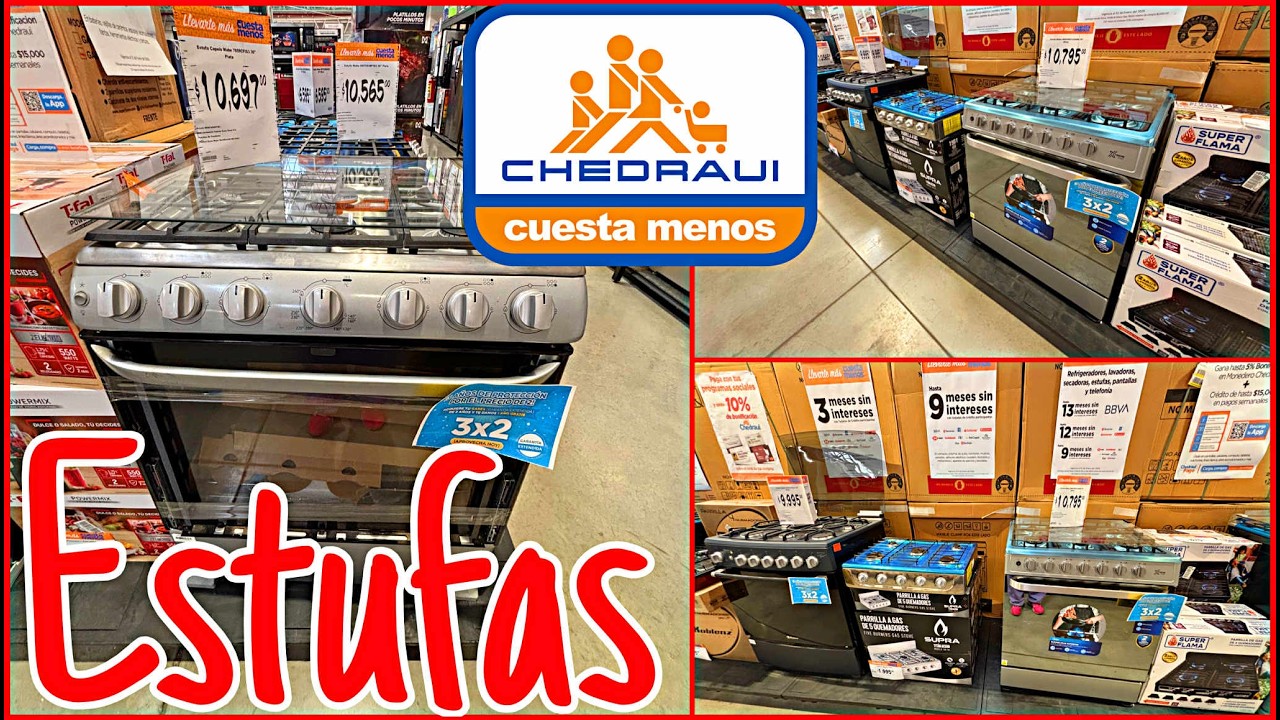 ‼️ESTUFAS EN CHEDRAUI 🧡 RECORRIDO 😱‼️