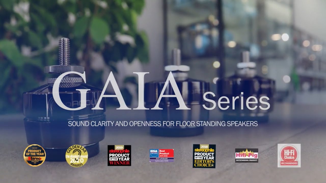 How to Install & Setup IsoAcoustics GAIA Isolators on Audio Speakers - Hexnut Version