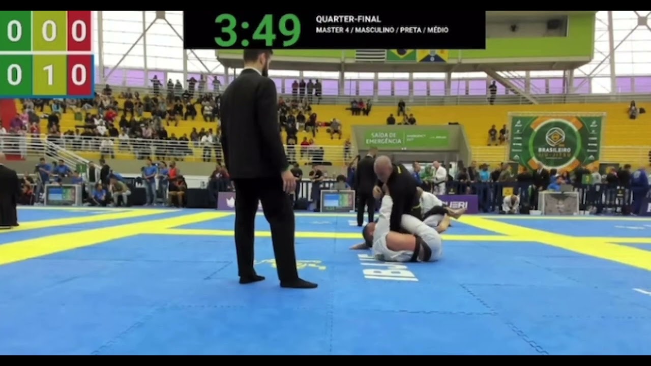 Marcelo Dourado x Giba Silva Quartas de final do campeonato brasileiro da CBJJ