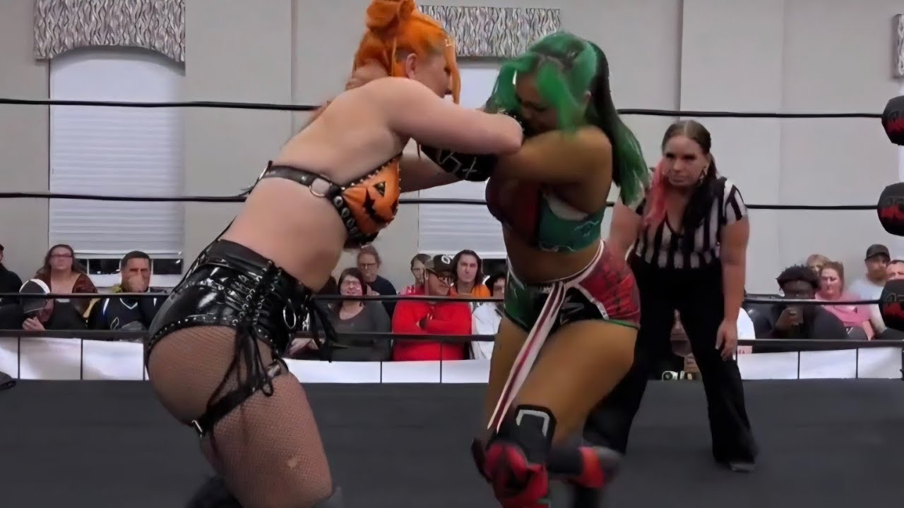 Priscilla Kelly Vs. Airica-Demia (Official Footage) - Adreanaline Championship Wrestling