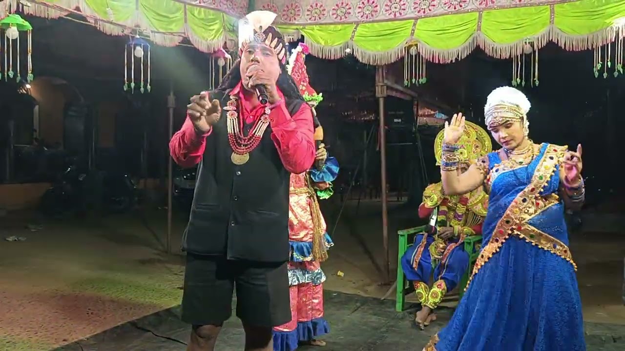 ମଳାସପଦରଭାରତଲୀଳା ଗାୟକଶ୍ରୀ ଶମ୍ଭୁନାଥ ସ୍ୱାଇଁ ଦର୍ଶକ ପଚାରିଲେପ୍ରଶ୍ନ ସୁନ୍ଦର ବୁଝାଇଲେ 