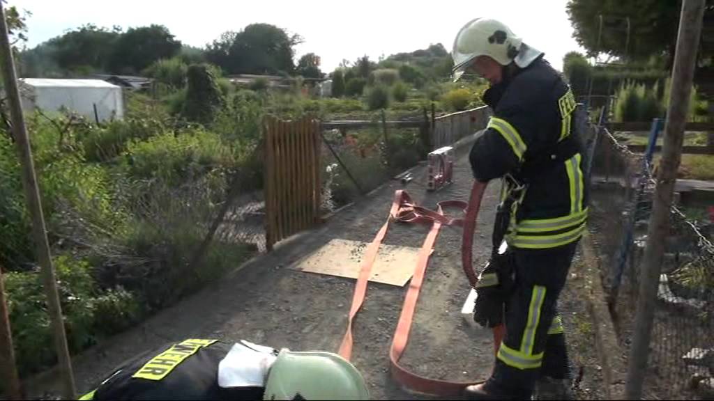 Brand in Quedlinburg