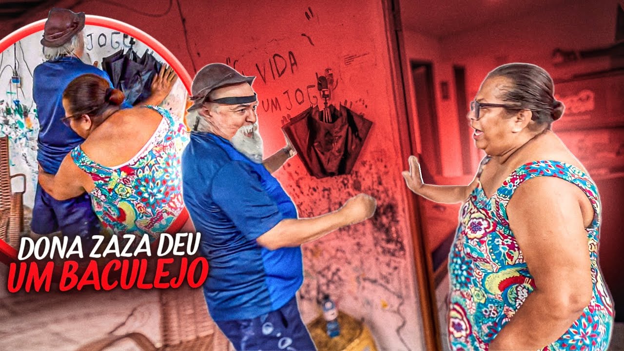 DONA ZAZA DEU UM BACULEJO NO VOVÔ | PALPITES