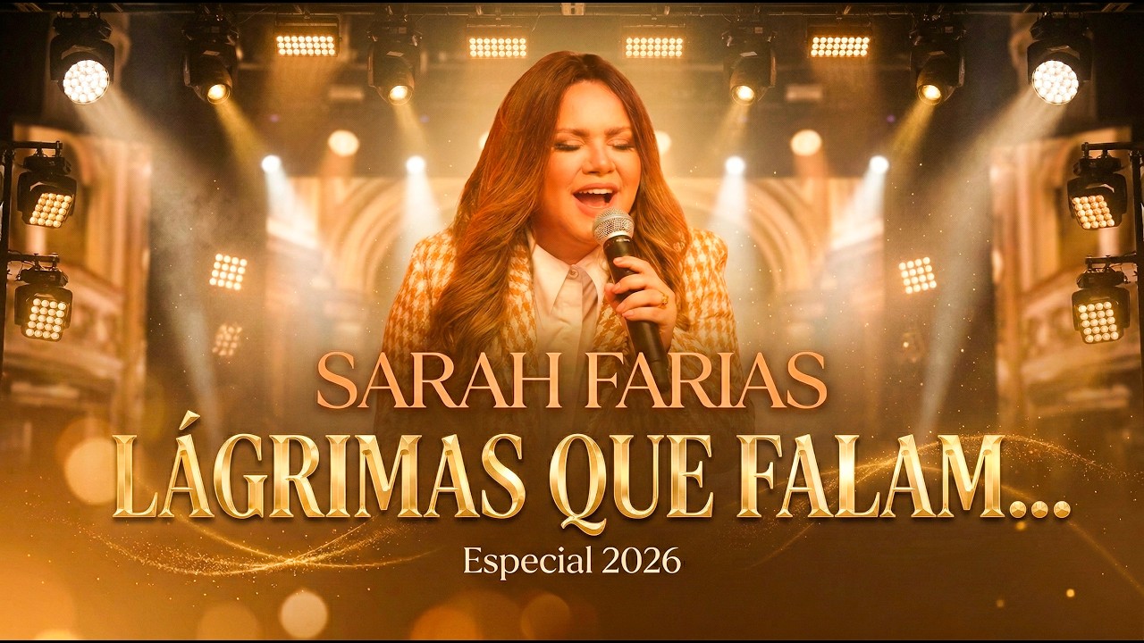 LÁGRIMAS QUE FALAM... O SILÊNCIO QUE DEUS ENTENDE - Sarah Farias - Especial 2026