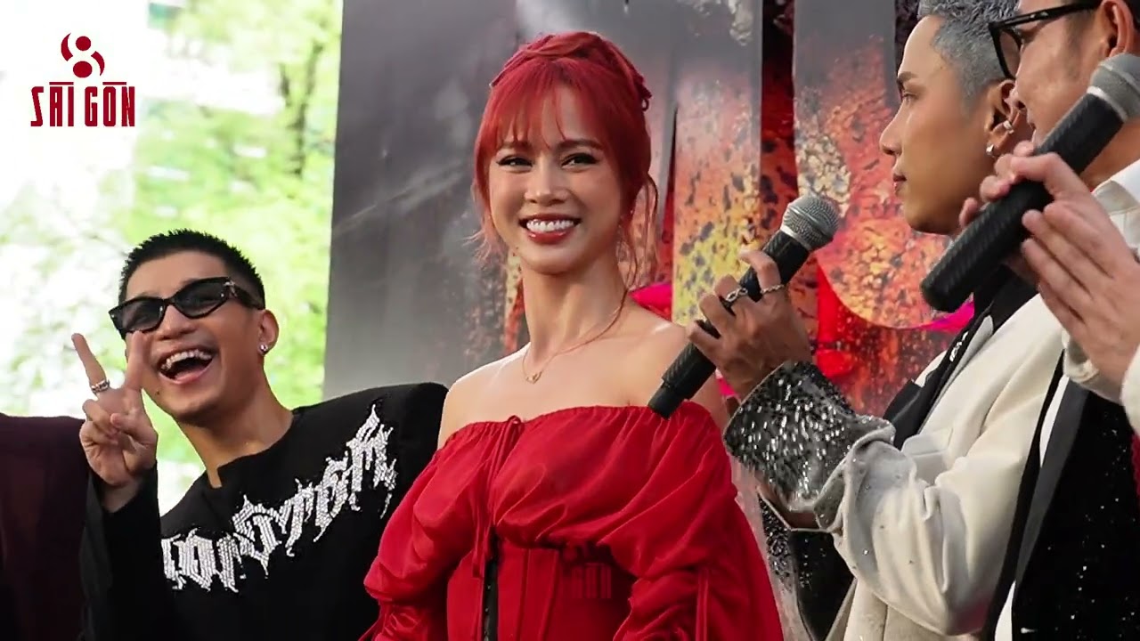 Jun Phạm, BB Trần, Kay Trần...lên đồ chặt chém trên thảm đỏ, Tiến Luật, Tăng Phúc spoil phim Mưa Lửa
