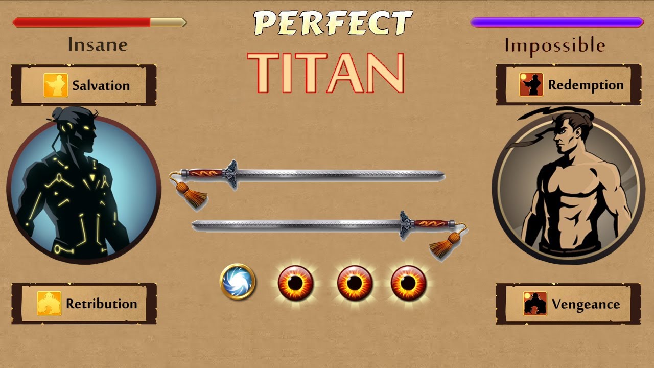 Shadow Fight 2 || Hermit's Swords против MAY TITAN #shadowfight2
