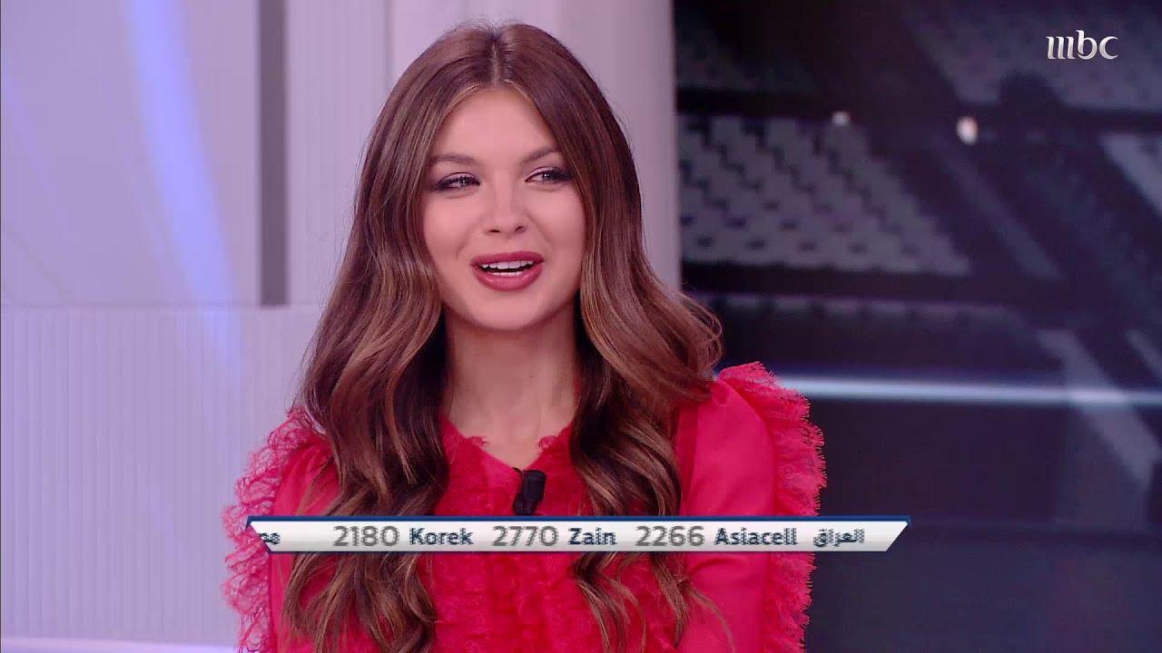 الآغا يسأل مايا رعيدي عن إحساسها كملكة جمال ويختبر قدراتها في التمثيل على الهواء