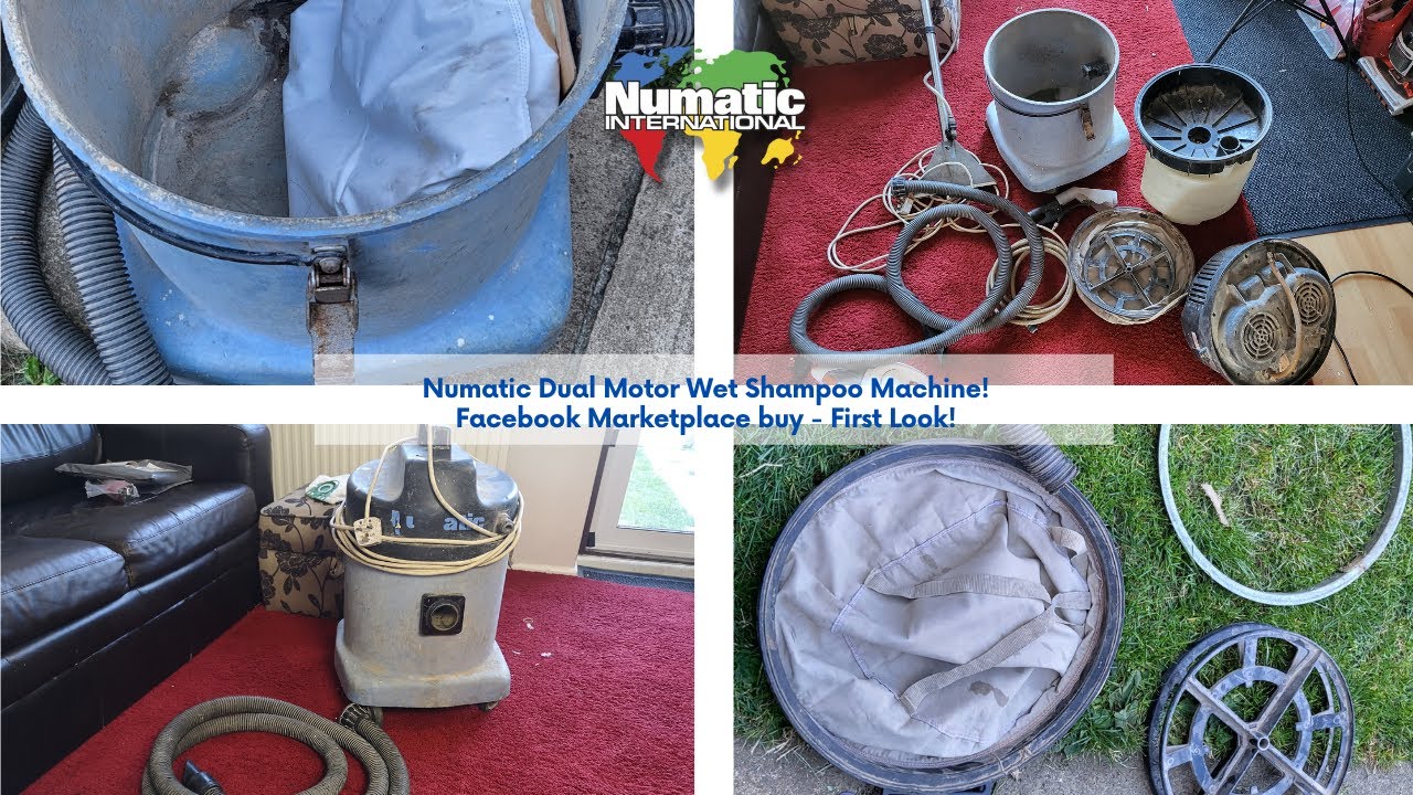 Numatic TWIN MOTOR massive vacuum from FB Marketplace! First Look...