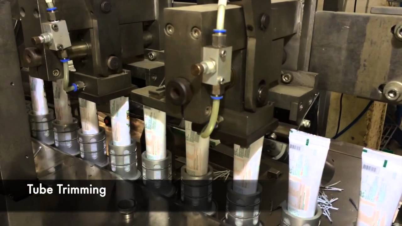 Tube Filling Machine (MAC 120 LAMI) + Cartoner (PAC 150C) + Collating & Shrink Wrapping - PACMAC