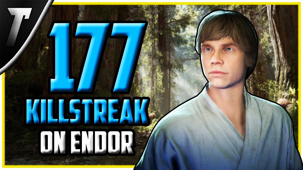 Star Wars Battlefront 2 Luke Skywalker 177 Killstreak
