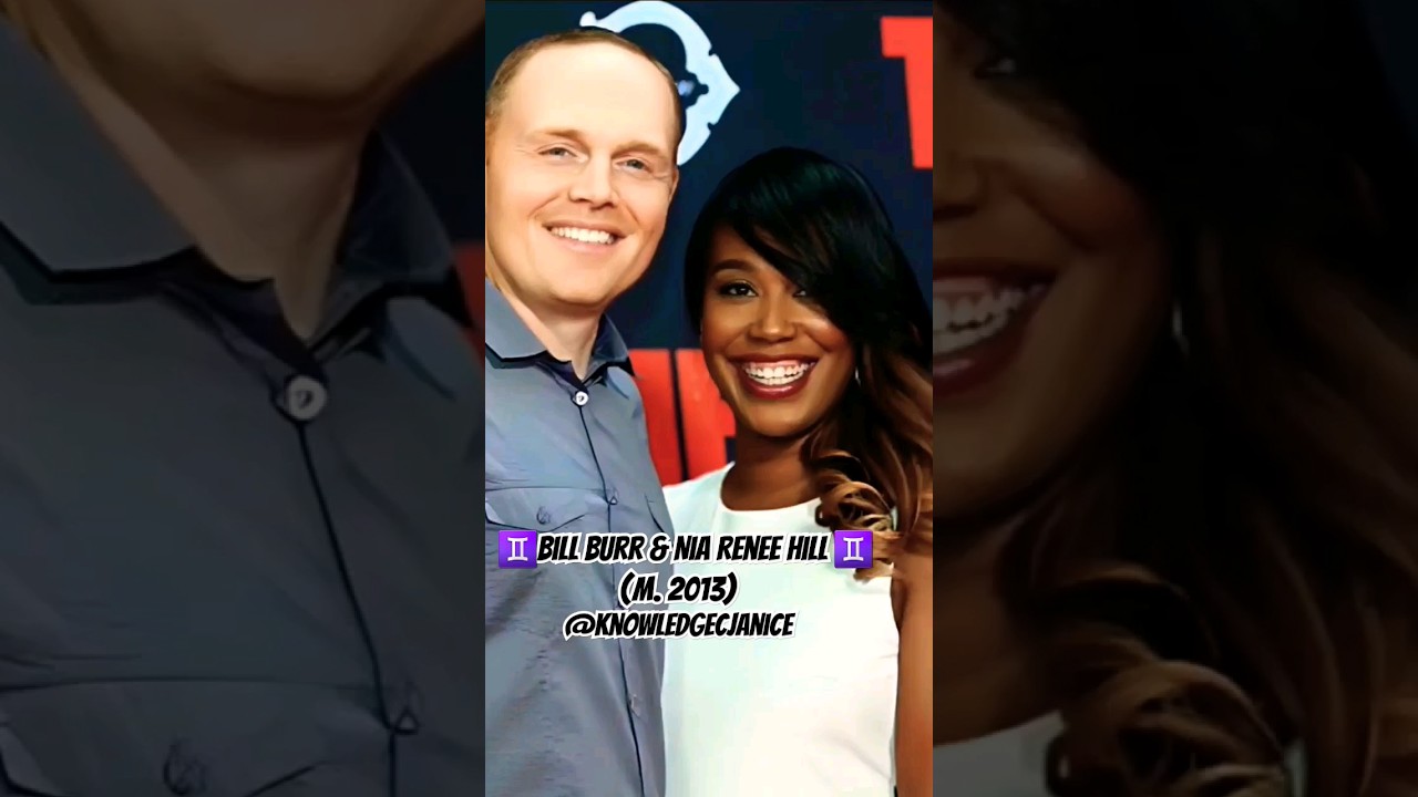❤️Celebrity Marriages... Comedian Bill Burr & Actress Nia Renee Hill Marriage Transformation