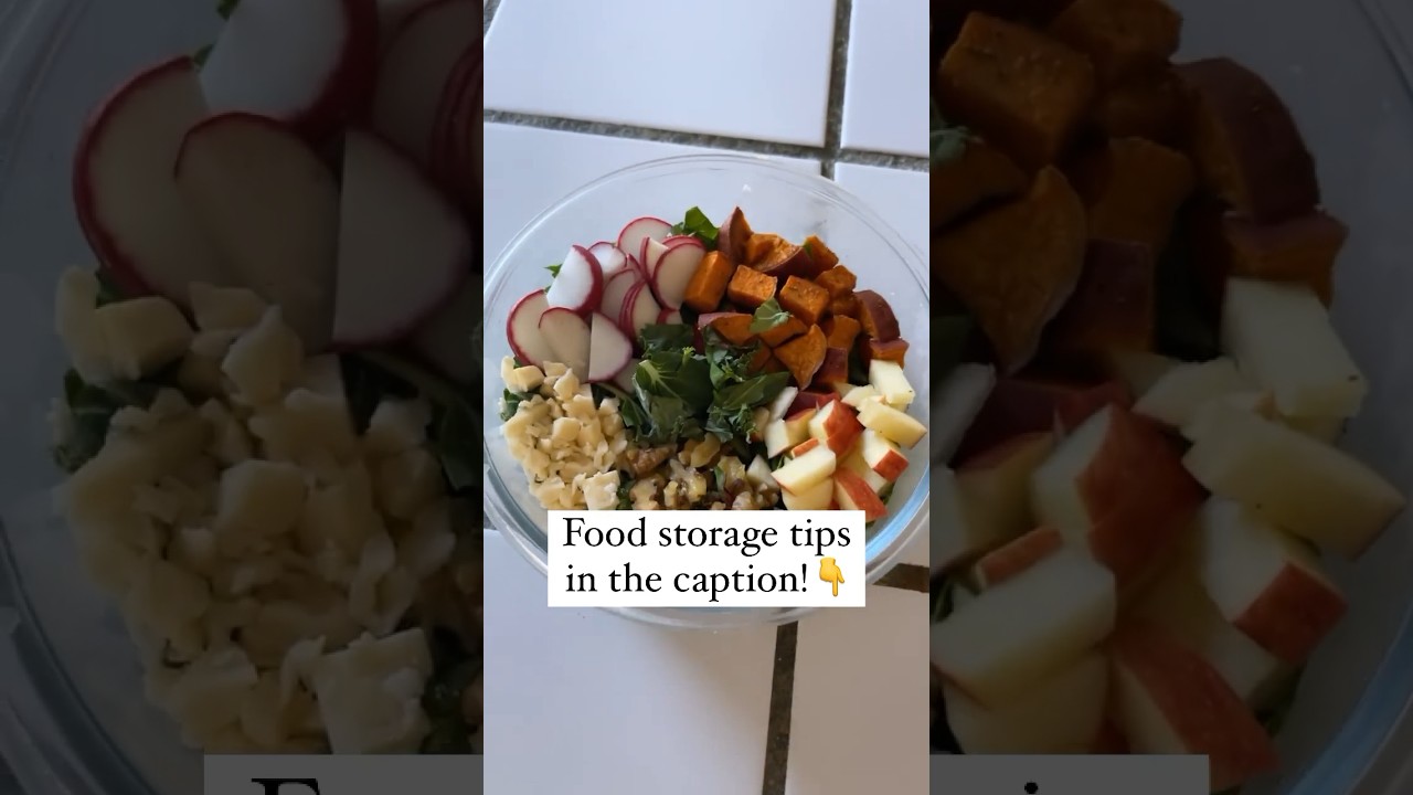 Советы по хранению продуктов для приготовления еды