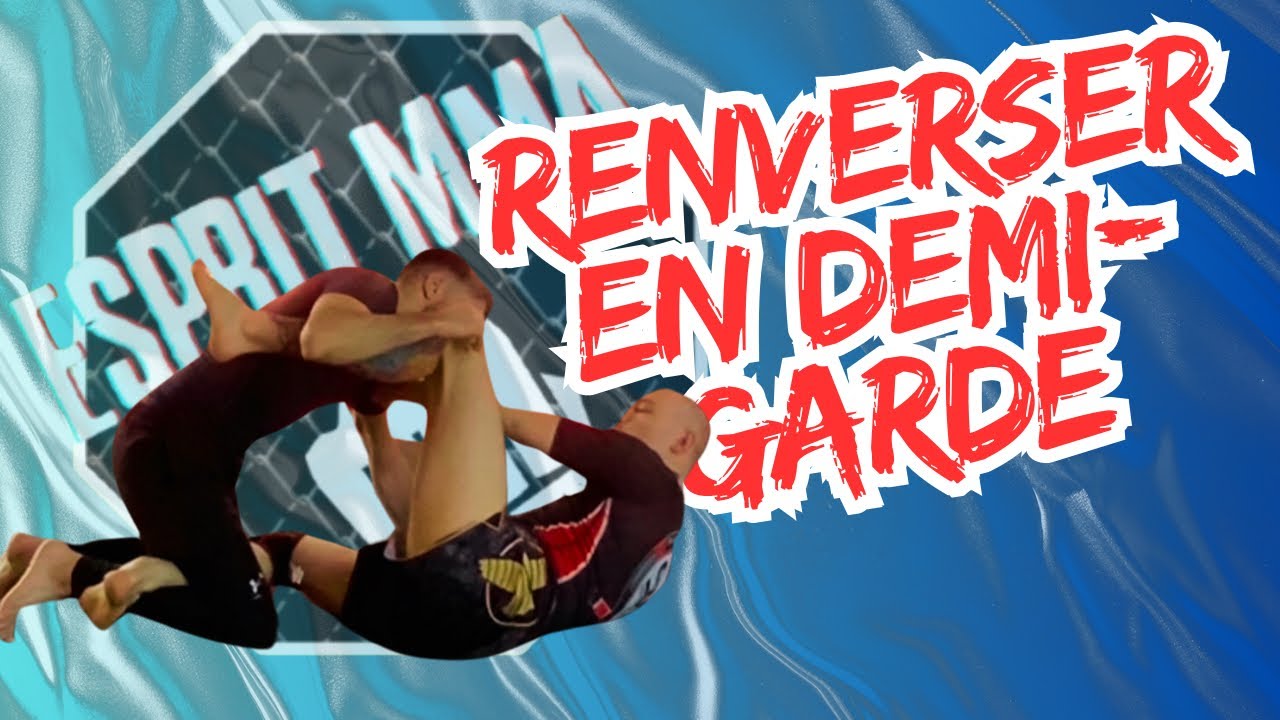 Comment renverser en demi-garde, technique JJB/MMA/grappling débutant