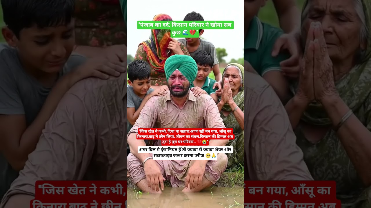 Punjab Flood 2025  Pray for punjab #punjabflood #punjabfloods2025 #shorts #flood