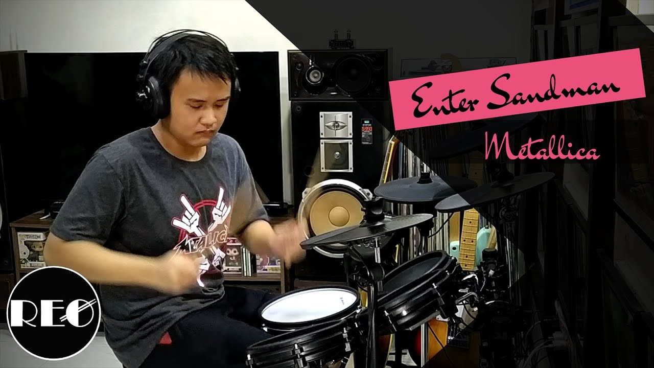 Metallica - Enter Sandman | Drum Cover by Reo (Age 13) | Alesis Nitro Mesh