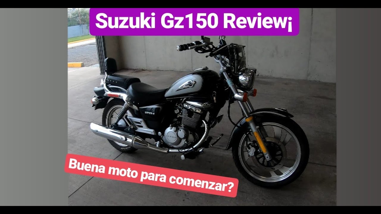 GZ150 Review!, buena moto para comenzar? , en 4K