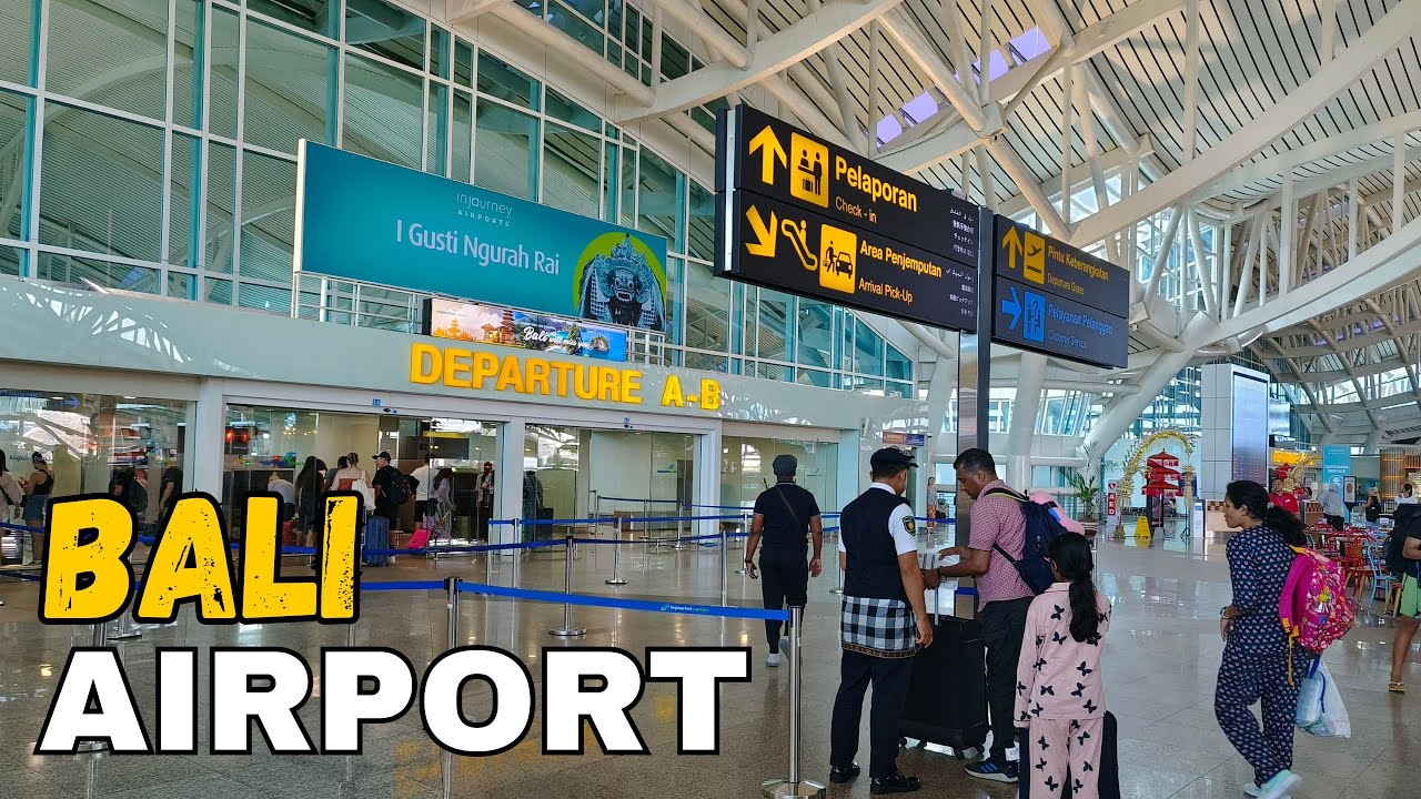 Bali Airport Check-In Guide: From Front Door to Immigration in 8 Minutes!