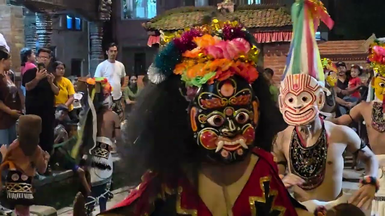 Mahakali nach at Madhyapur Thimi 