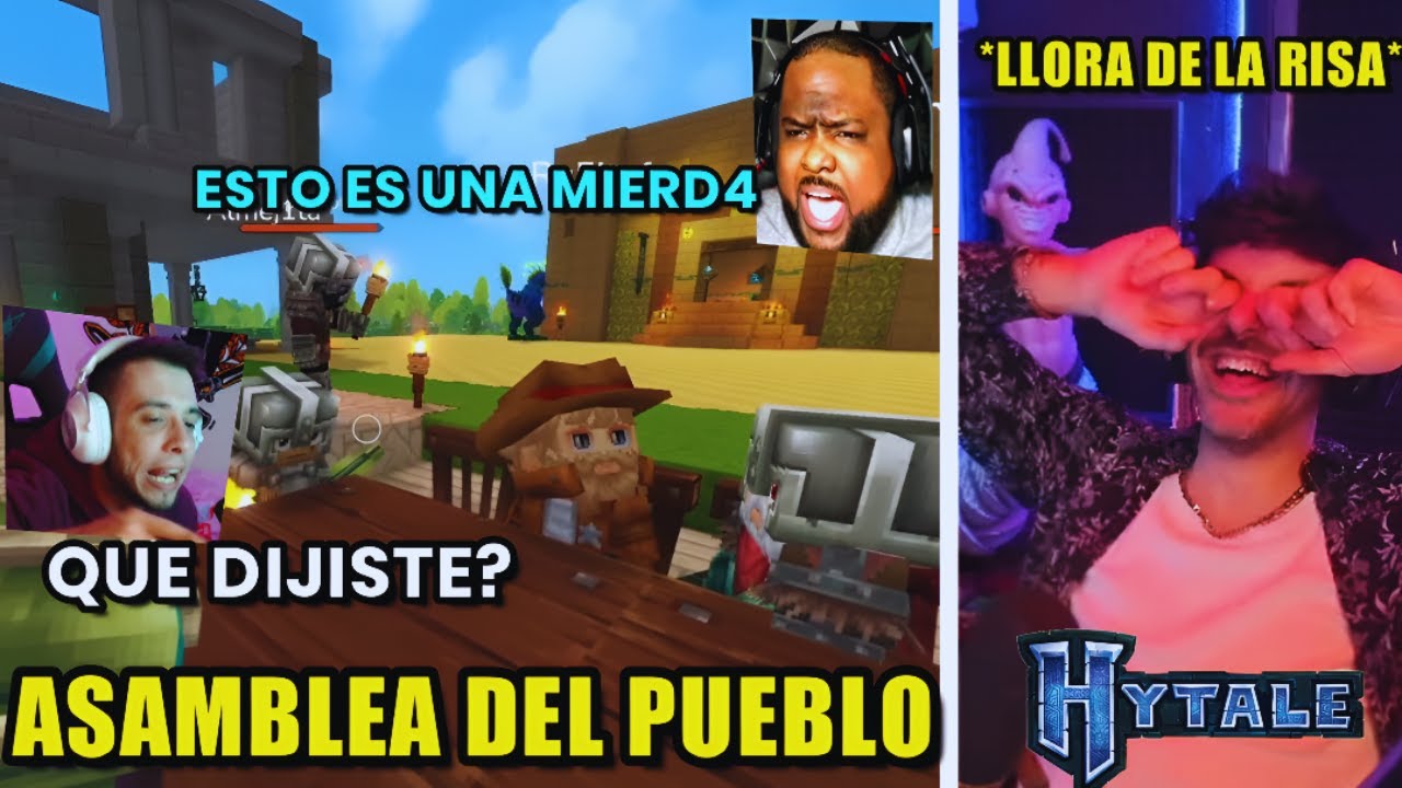LOS ARKEANOS HACEN ASAMBLEA EN EL PUEBLO *TERMINA MAL*