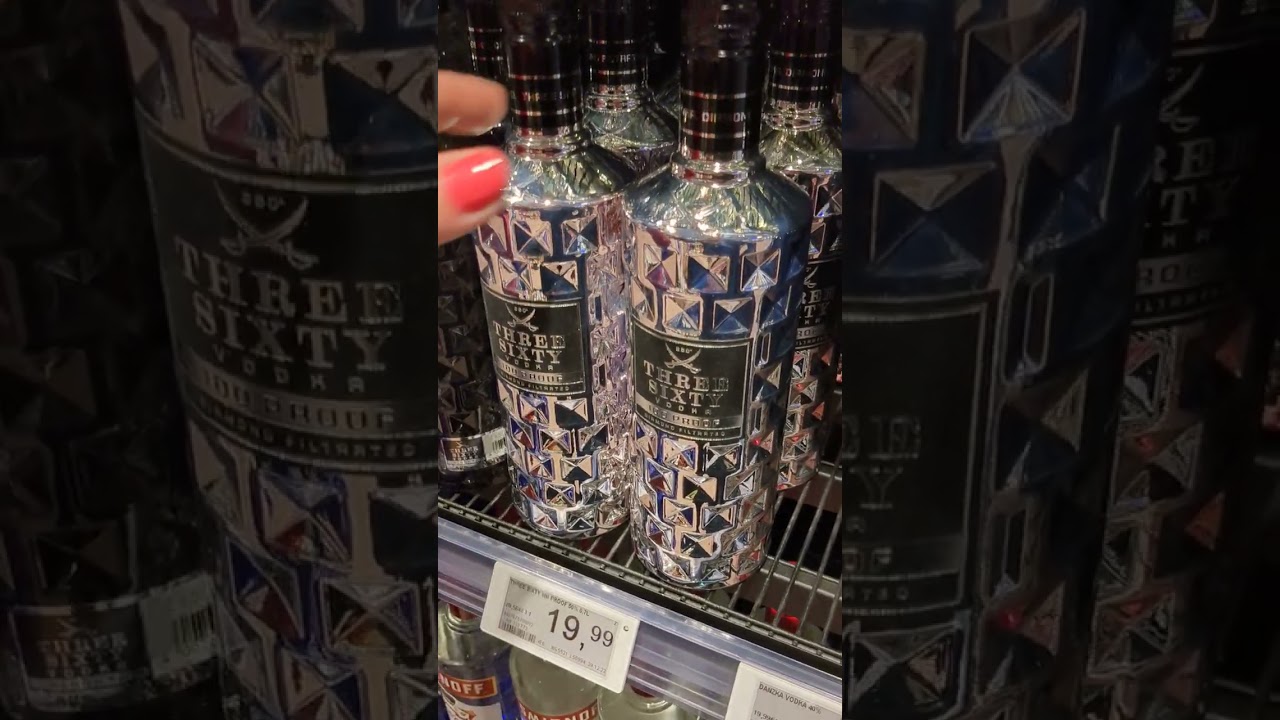 Preis f&uuml;r Vodka Three Sixty🧐