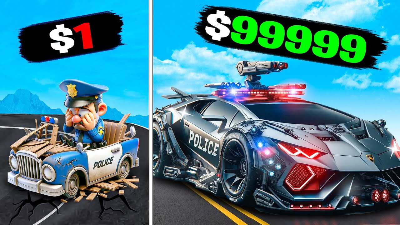 $1 - $100,000,000 Police Car in GTA 5