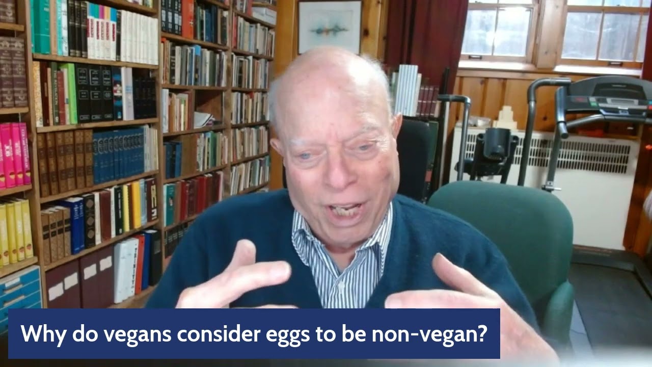 Why do vegans consider eggs to be non-vegan?